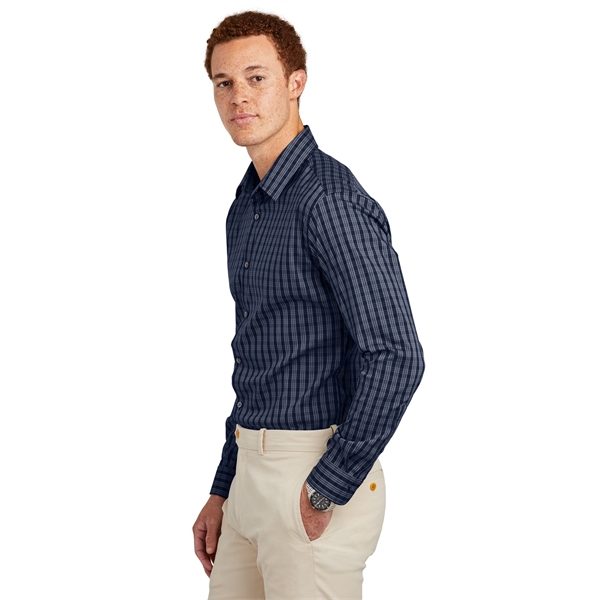 Brooks Brothers Tech Stretch Patterned Shirt... from ASI 84863 SanMar