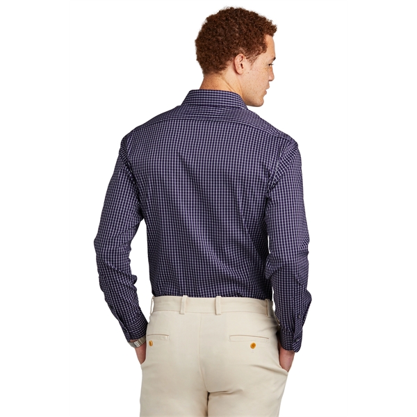 Brooks Brothers Tech Stretch Patterned Shirt... from ASI 84863 SanMar
