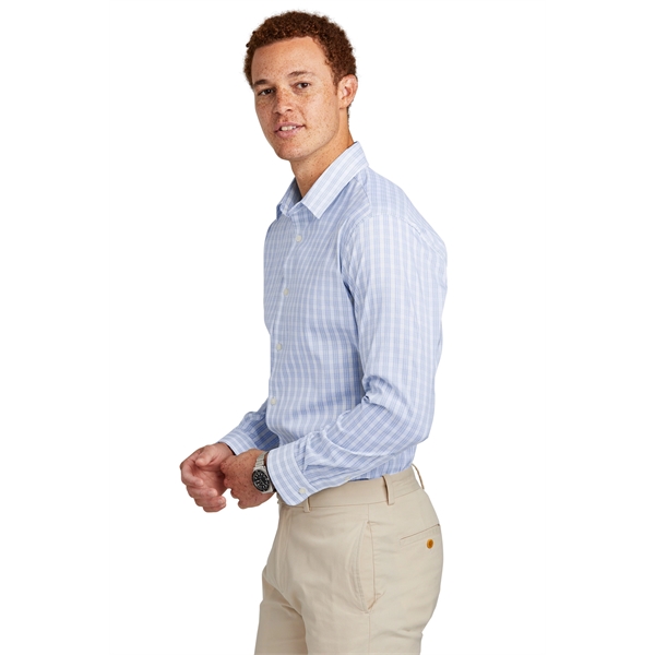 Brooks Brothers Tech Stretch Patterned Shirt... from ASI 84863 SanMar