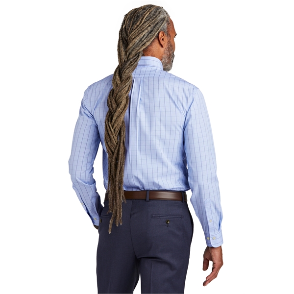 Brooks Brothers Wrinkle-Free Stretch Patterned Shirt... from ASI 84863 SanMar