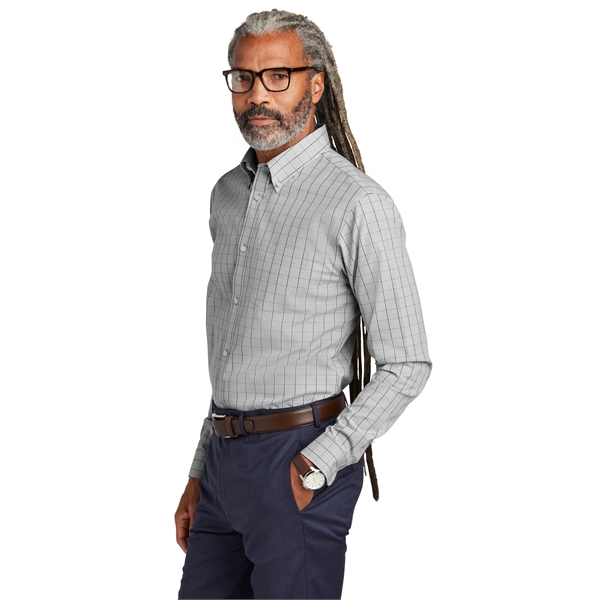 Brooks Brothers Wrinkle-Free Stretch Patterned Shirt... from ASI 84863 SanMar