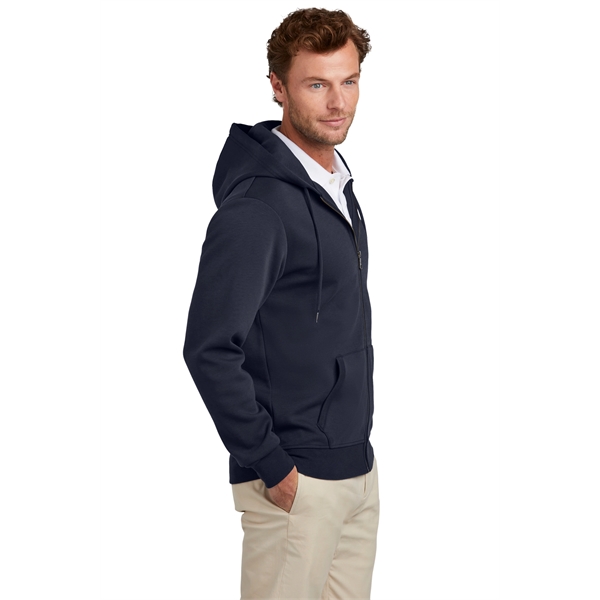 Brooks Brothers Double-Knit Full-Zip Hoodie... from ASI 84863 SanMar
