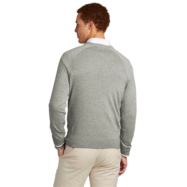 Brooks Brothers Cotton Stretch V-Neck Sweater... from ASI 84863 SanMar