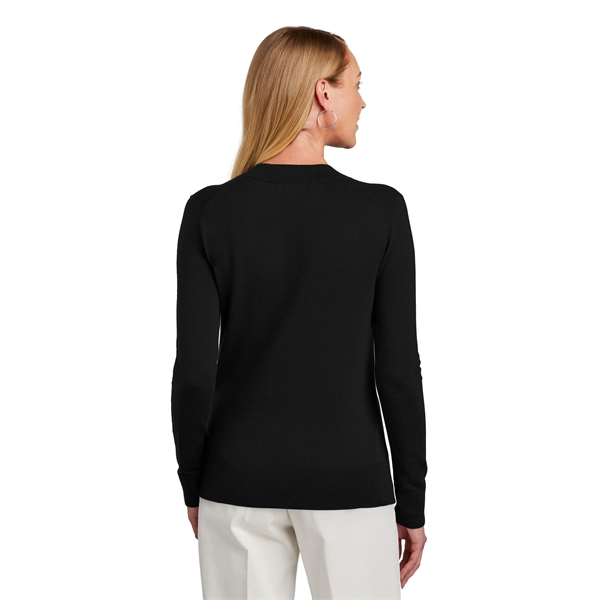 Brooks Brothers Women's Cotton Stretch V-Neck Sweater... from ASI 84863 SanMar