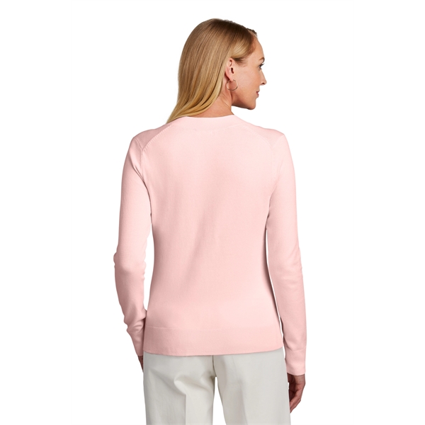Brooks Brothers Women's Cotton Stretch V-Neck Sweater... from ASI 84863 SanMar