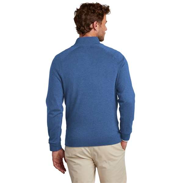 Brooks Brothers Cotton Stretch 1/4-Zip Sweater... from ASI 84863 SanMar