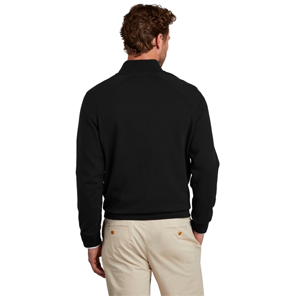 Brooks Brothers Cotton Stretch 1/4-Zip Sweater... from ASI 84863 SanMar