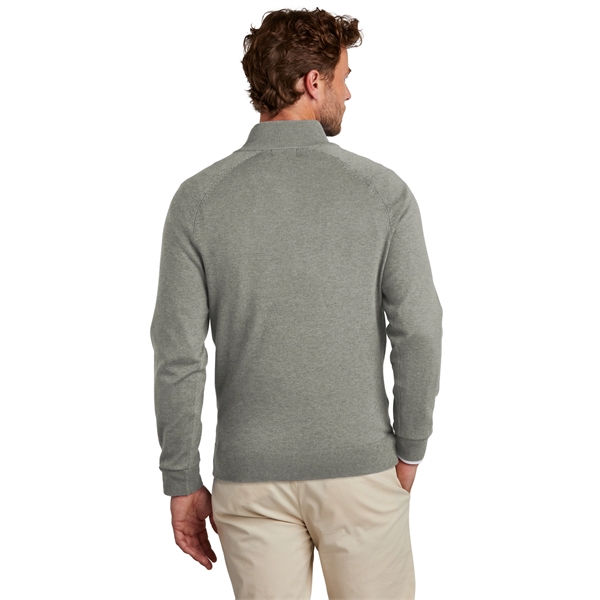 Brooks Brothers Cotton Stretch 1/4-Zip Sweater... from ASI 84863 SanMar