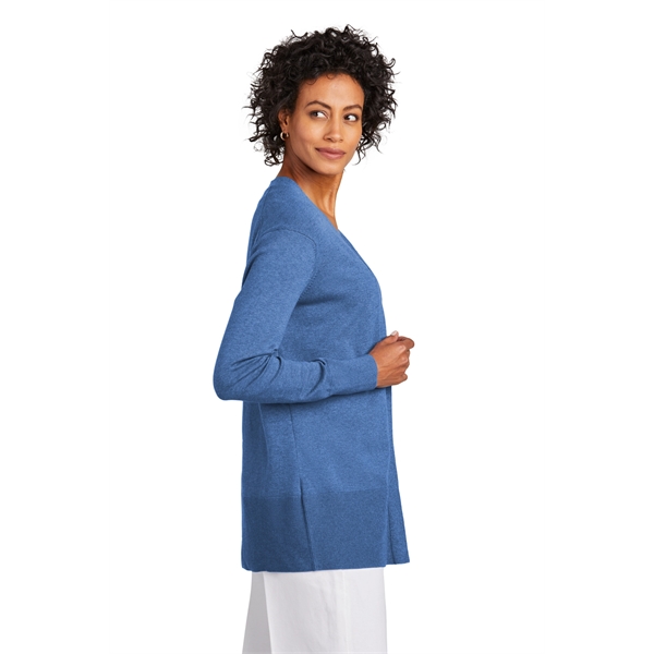 Brooks Brothers Women's Cotton Stretch Long Cardigan Sweater... from ASI 84863 SanMar