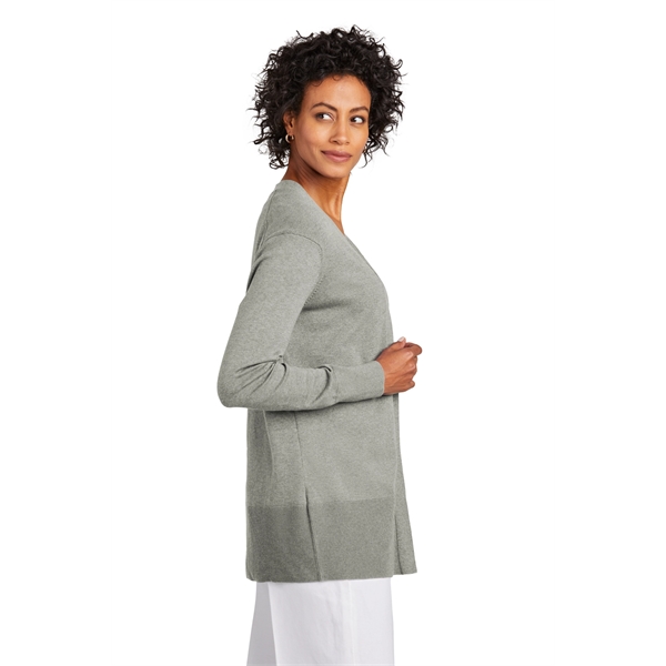 Brooks Brothers Women's Cotton Stretch Long Cardigan Sweater... from ASI 84863 SanMar