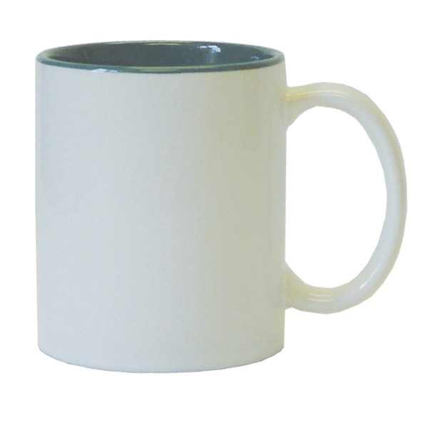11 Oz. two-tone ceramic coffee mug.... from ASI 74245 Nordic Co Inc / Nordic Nordic Promos