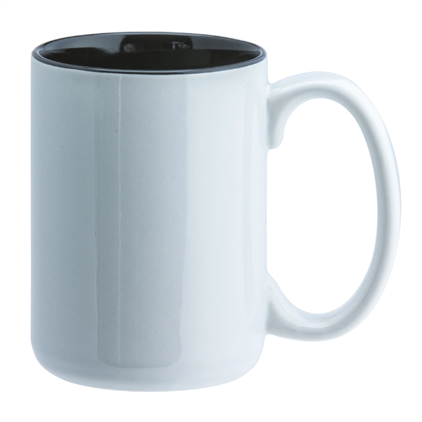 15 oz. two-tone ceramic mug.... from ASI 74245 Nordic Co Inc / Nordic Nordic Promos