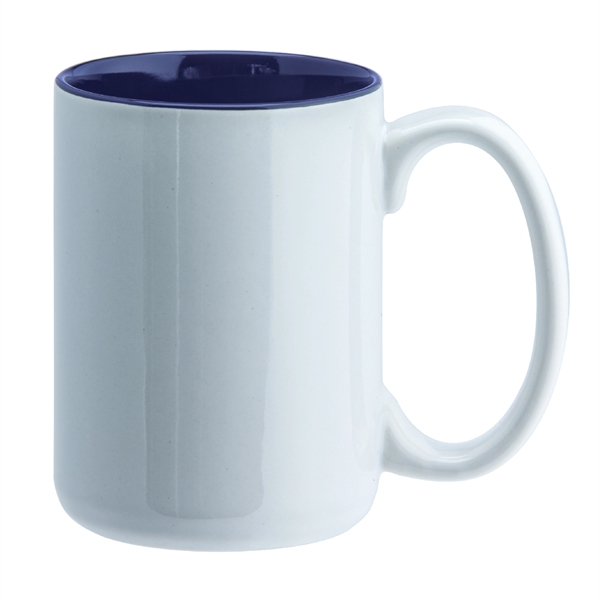 15 oz. two-tone ceramic mug.... from ASI 74245 Nordic Co Inc / Nordic Nordic Promos
