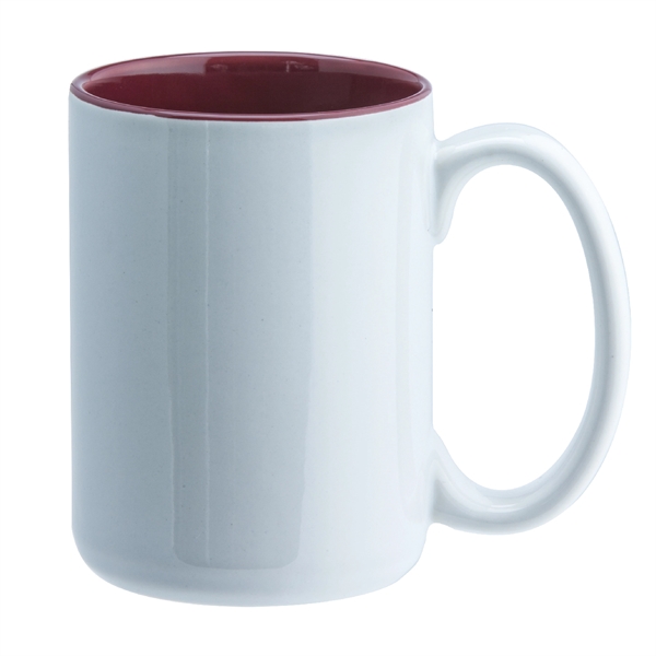 15 oz. two-tone ceramic mug.... from ASI 74245 Nordic Co Inc / Nordic Nordic Promos