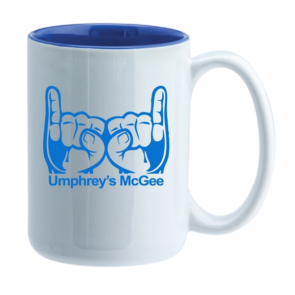 15 oz. two-tone ceramic mug.... from ASI 74245 Nordic Co Inc / Nordic Nordic Promos