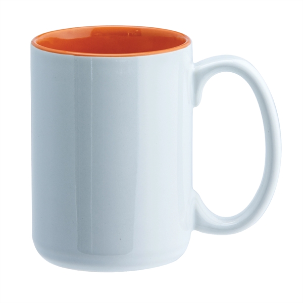 15 oz. two-tone ceramic mug.... from ASI 74245 Nordic Co Inc / Nordic Nordic Promos