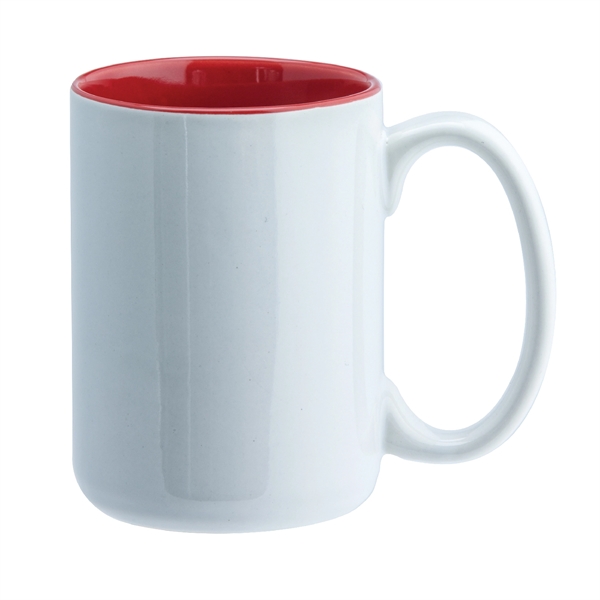 15 oz. two-tone ceramic mug.... from ASI 74245 Nordic Co Inc / Nordic Nordic Promos