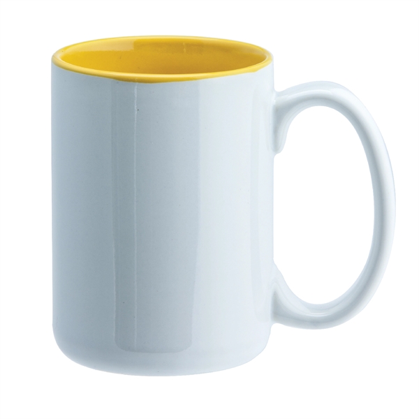 15 oz. two-tone ceramic mug.... from ASI 74245 Nordic Co Inc / Nordic Nordic Promos