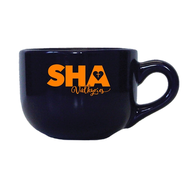 16 Oz. ceramic latte mug available in three colors.... from ASI 74245 Nordic Co Inc / Nordic Nordic Promos