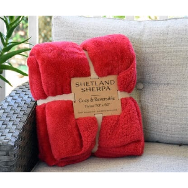 50" x 60" Shetland Sherpa Blanket.  Features: 350 g/sm weight,... from ASI 99030 Zipline
