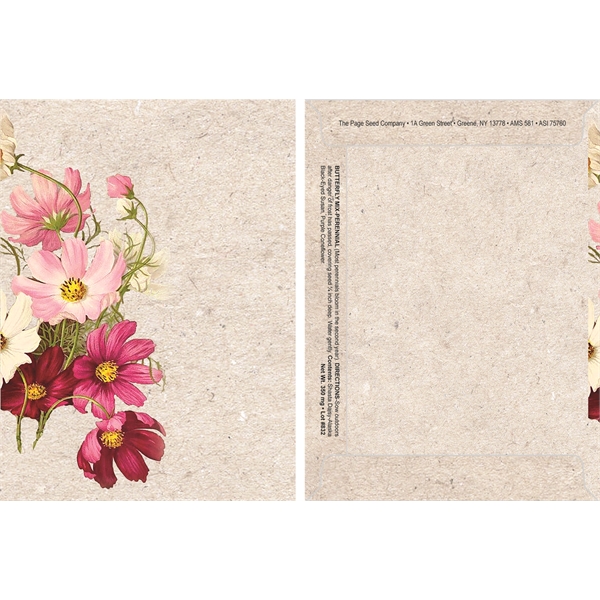 Watercolor Series Butterfly seeds in a packet.... from ASI 75760 The Page Seed Co / Page Seed