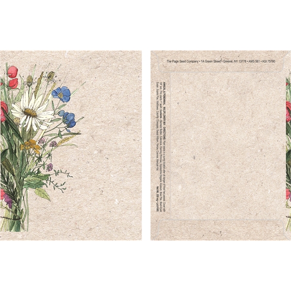 Watercolor Series Wildflower Mix seeds in a packet.... from ASI 75760 The Page Seed Co / Page Seed