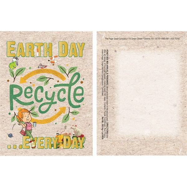 Theme Series Honey Bee Mix - Earth Day Recycle Every Day... from ASI 75760 The Page Seed Co / Page Seed