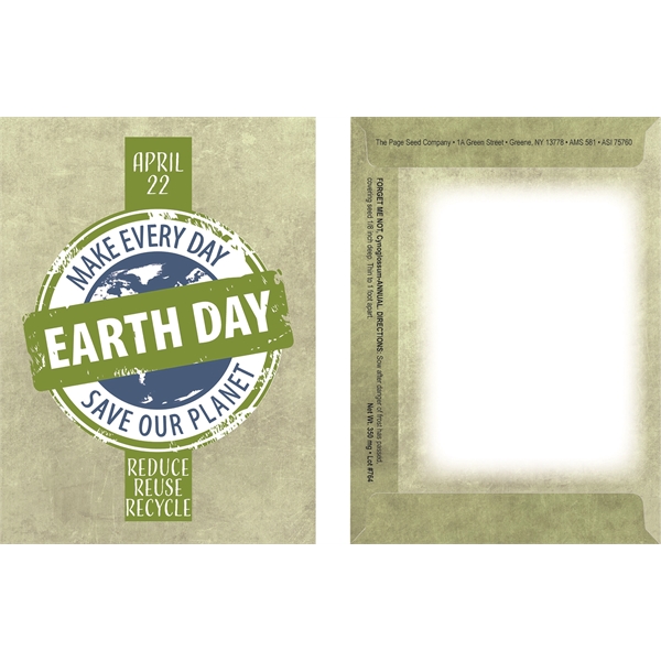 Theme Series Forget Me Not - Earth Day Reduce, Reuse, Recycle... from ASI 75760 The Page Seed Co / Page Seed