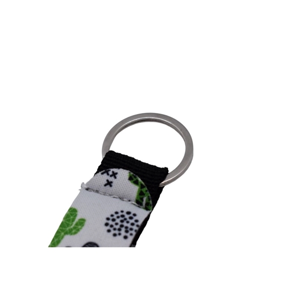 2mm neoprene keychain plus free full color sublimation printing on front... from ASI 37218 Athena Promo (tm)