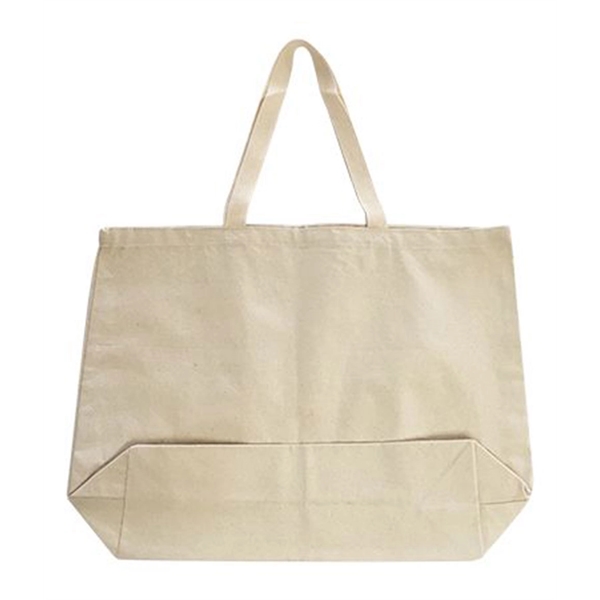 Jumbo Gusset Tote. 12 ounce cotton canvas.... from ASI 89380 Staton Corporate and Casual
