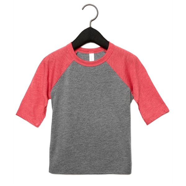 Bella+Canvas Toddler 3/4 Sleeve Baseball Tee... from ASI 89380 Staton Corporate and Casual / Staton® Staton Wholesale