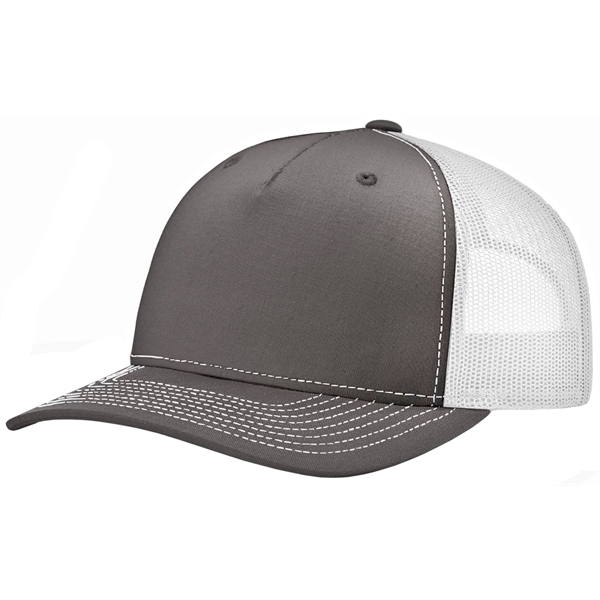 Richardson 112FP Five Panel Snap Back Trucker Hat with Patch... from ASI 72657 Active Life Promo / Active Life