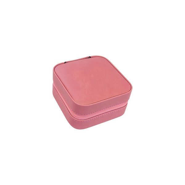 4" x 4" x 2" Leatherette Travel Jewelry Box... from ASI 74601 Calico