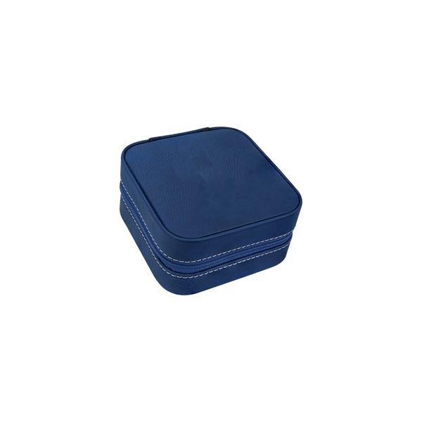4" x 4" x 2" Leatherette Travel Jewelry Box... from ASI 74601 Calico