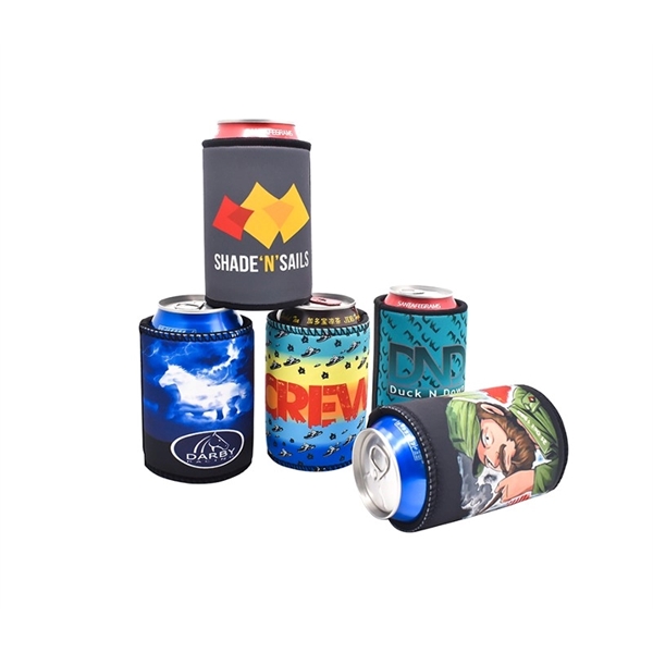Full color thick neoprene can cooler plus free full color sublimation... from ASI 37218 Athena Promo (tm)