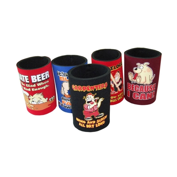 Full color thick neoprene can cooler plus free full color sublimation... from ASI 37218 Athena Promo (tm)