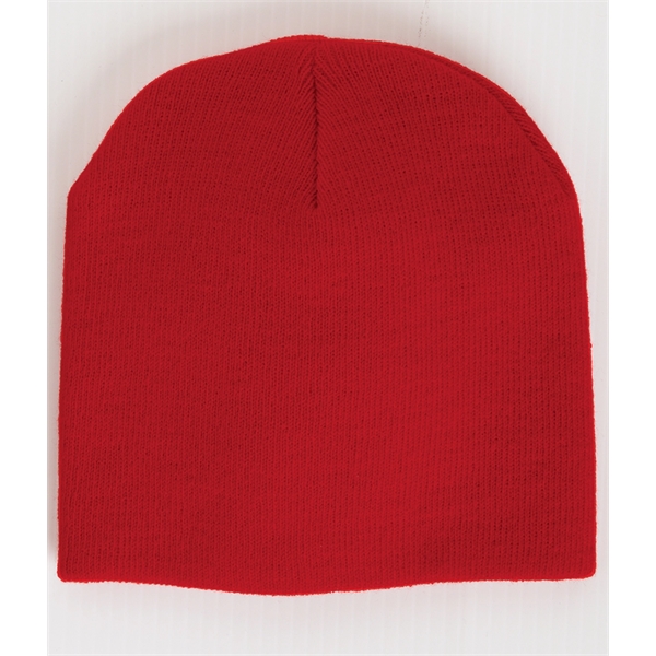 Mega Cap Acrylic Short Beanie. Length: 8". Blank Product.... from ASI 89380 Staton Corporate and Casual / Staton®