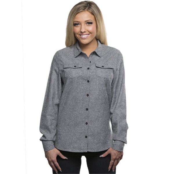 Ladies Solid Flannel... from ASI 89380 Staton Corporate and Casual