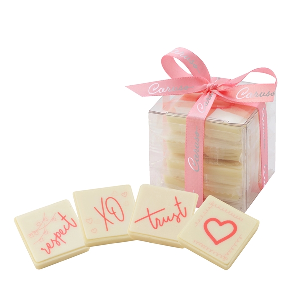 Sweet Words Belgian Bite Size Gift Box... from ASI 71685 Midnite Snax®