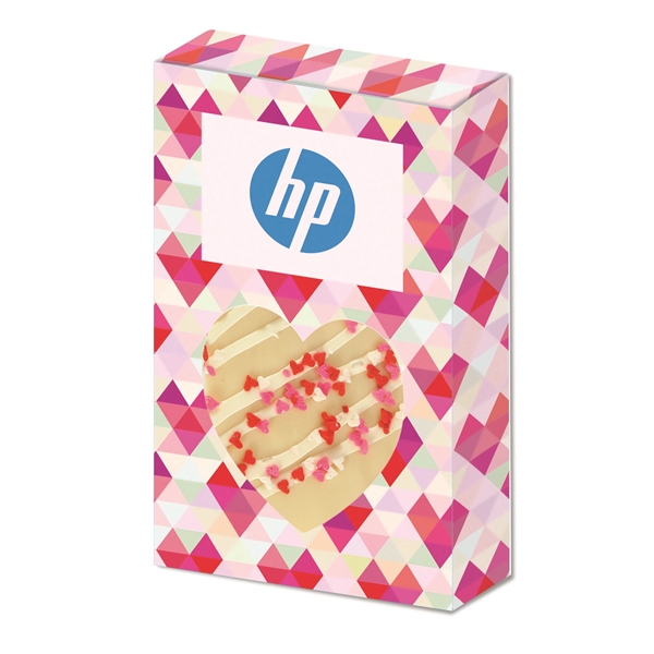 1 oz. Belgian chocolate sweetheart box.... from ASI 71685 Midnite Snax®