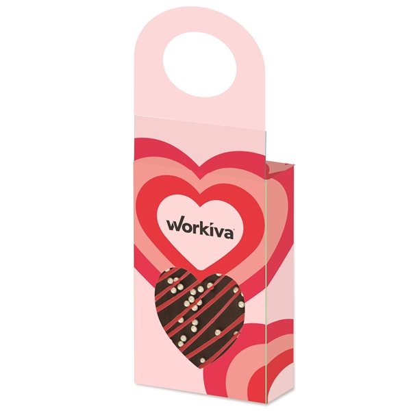 1 oz. Belgian chocolate bar wine hanger.... from ASI 71685 Midnite Snax®