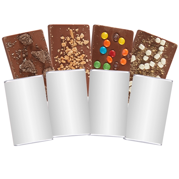 1 oz Valentine's Day Chocolate Bar Set... from ASI 71685 Midnite Snax®
