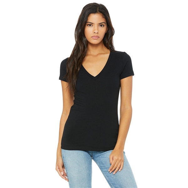 Women's Jersey Short Sleeve Deep V-Neck Tee. 4.2 ounce.... from ASI 89380 Staton Corporate and Casual / Staton®