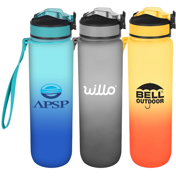 Slim shaped water bottle.... from ASI 46755 Cosmo Promos