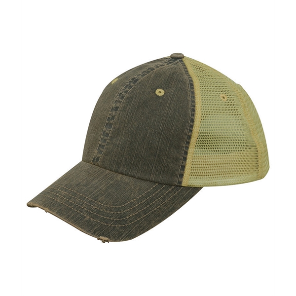 Low Profile Unstructured Distressed Six Panel Cap.... from ASI 89380 Staton Corporate and Casual