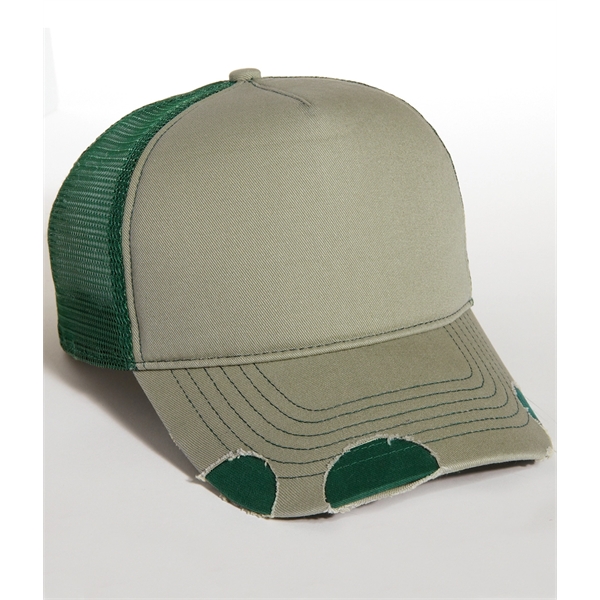 Trucker cap made of cotton twill with mesh back. Blank Product.... from ASI 89380 Staton Corporate and Casual / Staton®