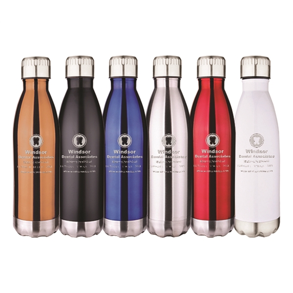 The 17 oz. vacuum insulated travel bottle is great for on... from ASI 38980 Bay State Specialty Co