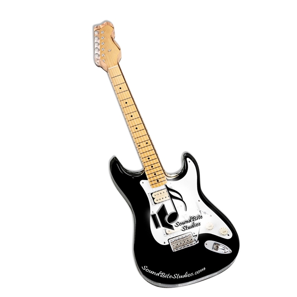 1/4" thick acrylic magnet with guitar shape and full color imprinting.... from ASI 72521 Morris Magnets / Laser Cuts