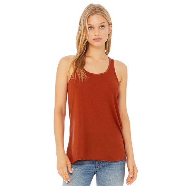 Womens Flowy Racerback Tank. 3.7 ounce. 65% polyester/35% viscose.... from ASI 89380 Staton Corporate and Casual / Staton®