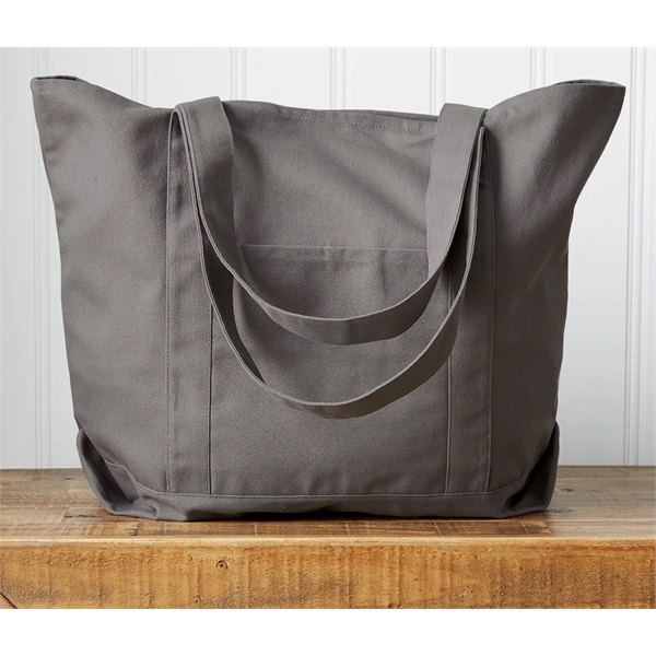 Seaside Cotton Pigment Dyed XL Boat Tote. Premium 12 ounce pigment... from ASI 89380 Staton Corporate and Casual